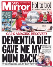 Daily Mirror () Newspaper Front Page for 23 April 2018