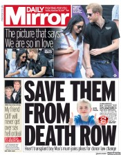 Daily Mirror () Newspaper Front Page for 26 September 2017