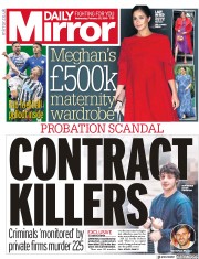 Daily Mirror () Newspaper Front Page for 27 February 2019