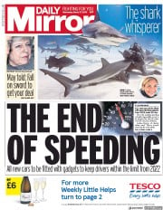 Daily Mirror () Newspaper Front Page for 27 March 2019