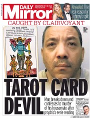 Daily Mirror () Newspaper Front Page for 27 May 2016