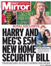 Daily Mirror () Newspaper Front Page for 28 November 2018