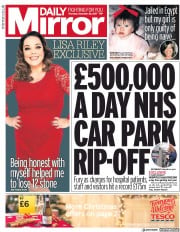 Daily Mirror () Newspaper Front Page for 28 December 2017