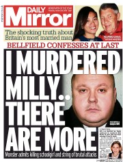 Daily Mirror () Newspaper Front Page for 28 January 2016