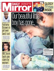 Daily Mirror () Newspaper Front Page for 29 July 2017