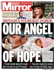 Daily Mirror () Newspaper Front Page for 2 December 2015