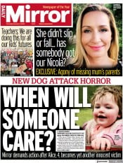 Daily Mirror () Newspaper Front Page for 2 February 2023