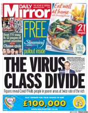 Daily Mirror () Newspaper Front Page for 2 May 2020