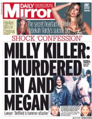 Daily Mirror () Newspaper Front Page for 30 November 2017
