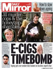 Daily Mirror () Newspaper Front Page for 31 March 2015