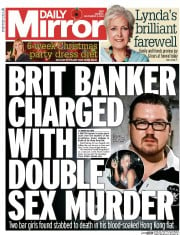 Daily Mirror () Newspaper Front Page for 3 November 2014