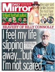 Daily Mirror () Newspaper Front Page for 3 January 2019