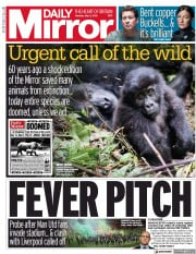 Daily Mirror () Newspaper Front Page for 3 May 2021