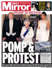 Daily Mirror () Newspaper Front Page for 4 June 2019