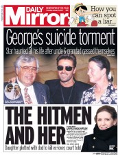 Daily Mirror () Newspaper Front Page for 5 January 2017
