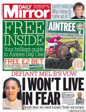 Daily Mirror () Newspaper Front Page for 6 April 2017