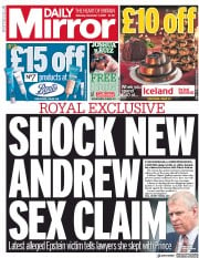 Daily Mirror () Newspaper Front Page for 7 December 2019