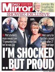 Daily Mirror () Newspaper Front Page for 8 February 2020