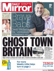 Daily Mirror () Newspaper Front Page for 8 June 2018