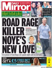 Daily Mirror () Newspaper Front Page for 9 September 2019