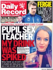 Daily Record () Newspaper Front Page for 11 February 2022