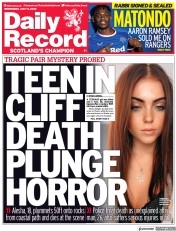Daily Record () Newspaper Front Page for 13 July 2022