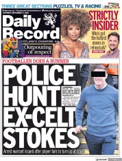 Daily Record () Newspaper Front Page for 17 September 2022