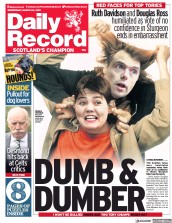 Daily Record () Newspaper Front Page for 24 March 2021