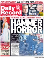 Daily Record () Newspaper Front Page for 26 September 2022
