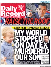 Daily Record () Newspaper Front Page for 5 May 2022