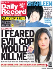 Daily Record () Newspaper Front Page for 5 July 2021