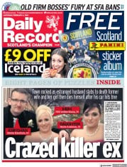 Daily Record () Newspaper Front Page for 6 February 2021