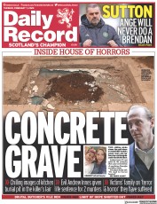 Daily Record () Newspaper Front Page for 7 February 2023