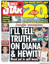 Daily Star () Newspaper Front Page for 10 November 2015