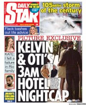 Daily Star () Newspaper Front Page for 10 February 2020