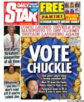 Daily Star () Newspaper Front Page for 10 February 2023