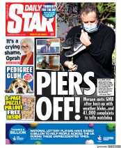 Daily Star () Newspaper Front Page for 10 March 2021