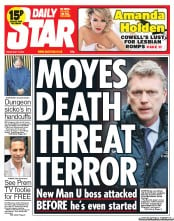 Daily Star () Newspaper Front Page for 10 May 2013