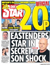Daily Star () Newspaper Front Page for 10 May 2016