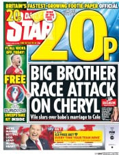 Daily Star () Newspaper Front Page for 10 June 2016