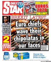 Daily Star () Newspaper Front Page for 10 June 2021