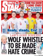 Daily Star () Newspaper Front Page for 10 July 2018