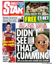 Daily Star () Newspaper Front Page for 10 July 2020