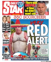 Daily Star () Newspaper Front Page for 10 August 2022