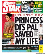 Daily Star () Newspaper Front Page for 10 September 2019