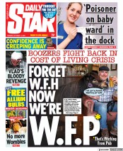 Daily Star () Newspaper Front Page for 11 October 2022
