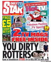 Daily Star () Newspaper Front Page for 11 December 2021