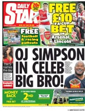 Daily Star () Newspaper Front Page for 11 March 2017