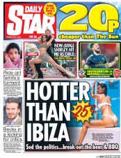 Daily Star () Newspaper Front Page for 11 May 2017