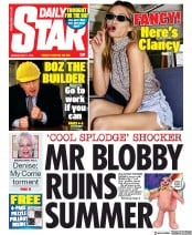 Daily Star () Newspaper Front Page for 11 May 2020